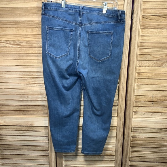 Talbots Flawless High Waist Jeggings Crop Jeans 12P - Picture 5 of 8